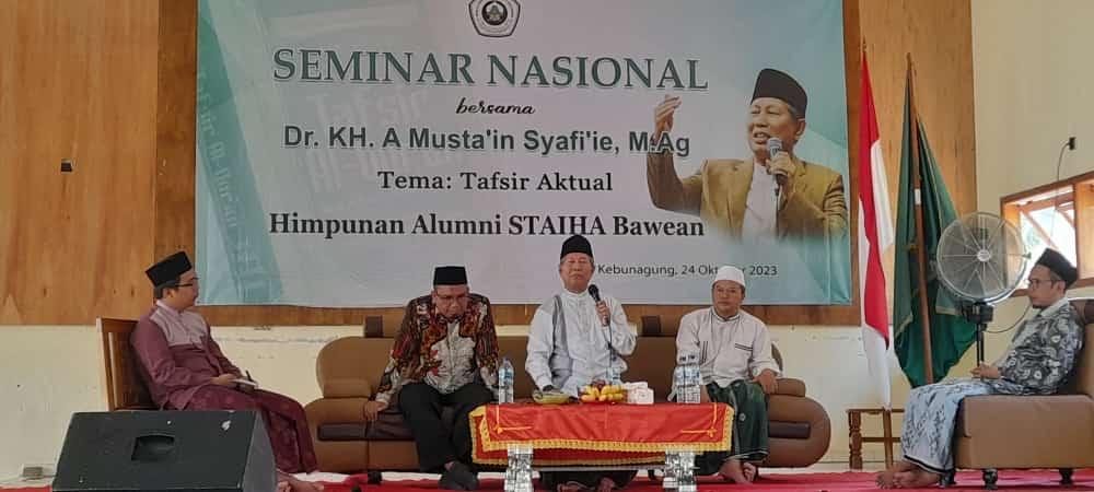 Alumni STAI Hasan Jufri Bawean  Gelar Seminar Nasional Dengan Tema Tafsir Aktual
